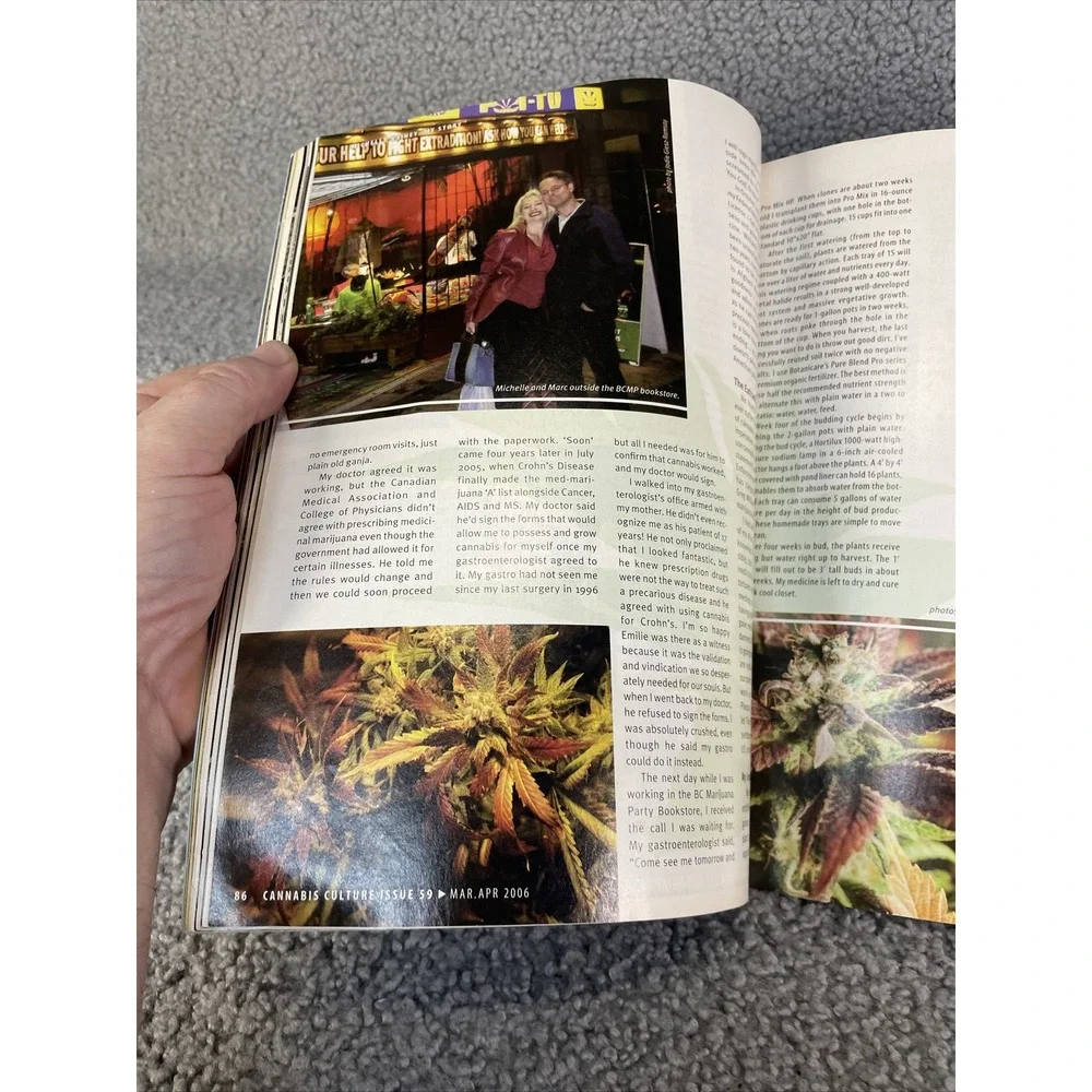 Cannabis Culture Magazine How‎ To Make Pot Legal March April 2006 Issue 59